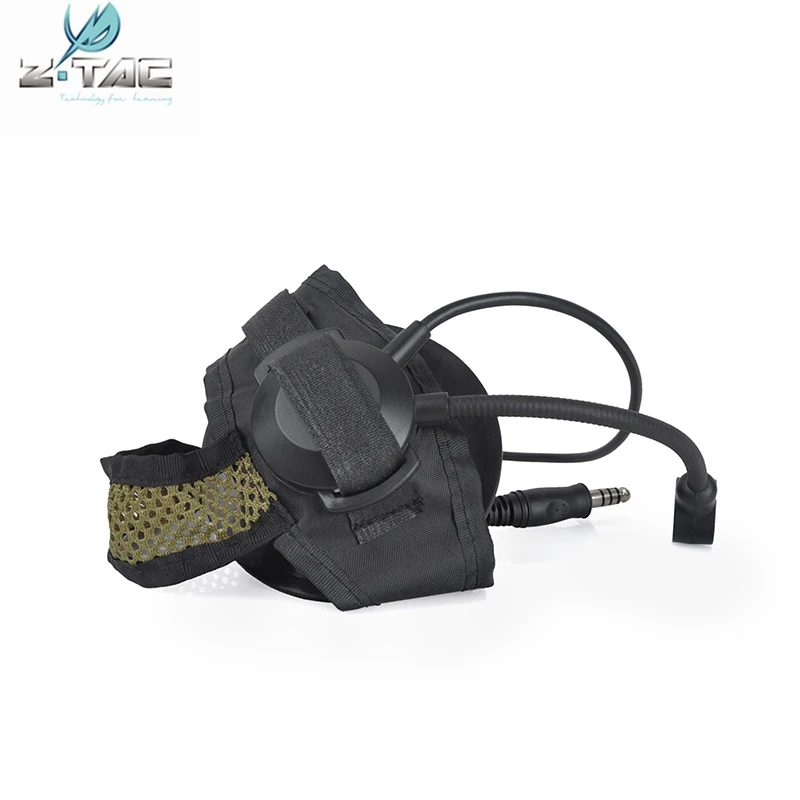Гарнитура Z Tactical TAC Selex TASC1 с военным стандартным штекером Airsoft тактические