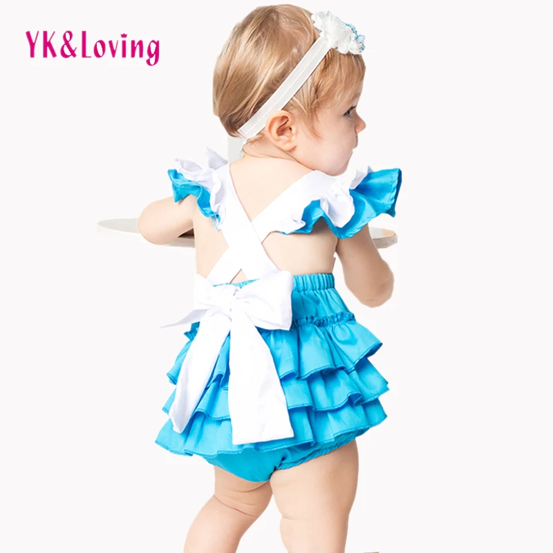 YK & Loving/Лидер продаж костюм горничной из хлопка цвет синий белый вечерние платья