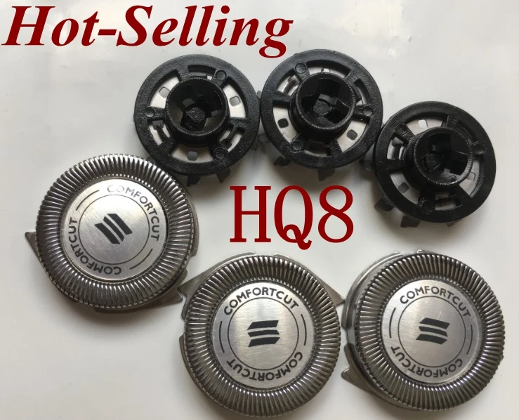 3 шт. сменные головки для электробритвы PHILIPS HQ8865 HQ8875 HQ8885 HQ8893 HQ6075 HQ6090 hq54 hq64 hq9 sh70|blade