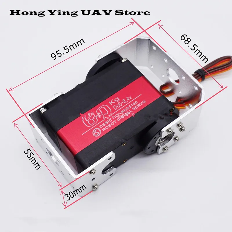DIY RDS5160 робот рулевое колесо 60 кг металлический шестеренный номер с высоким