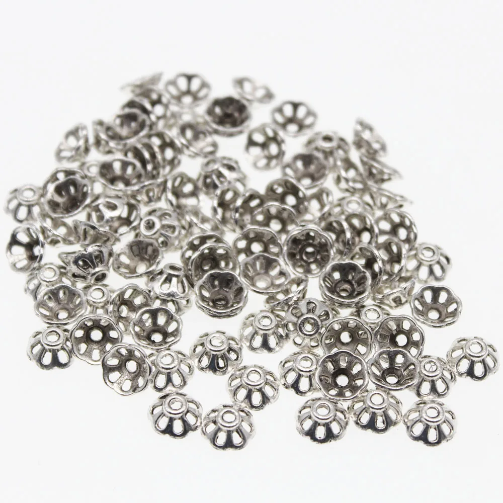 Металлические колпачки из сплава цинка 8 мм 200 шт./лот|Ювелирная фурнитура и