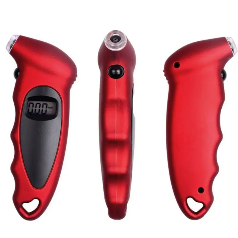 Car Tire Air Pressure Gauge LCD Digital Tester Wireless Electronic Meter Night Backlight Truck Bike Vehicle Device Travel Tyre D |