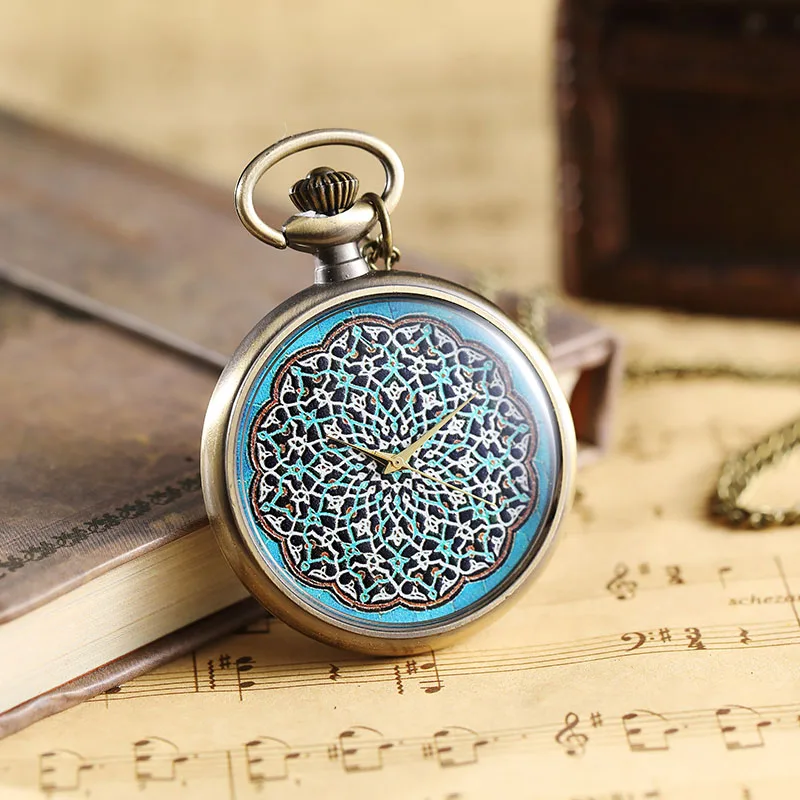 mandala Балетные костюмы танцор карманные часы брелок с цепью цепочки и ожерелья кулон для мужчин s флип чехол часы для женщин дамы кварцевые платья - Цвет: mandala