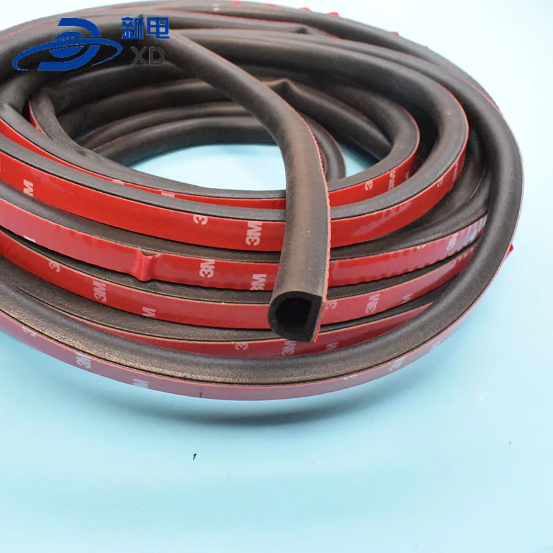 

The rubber strip used for windproof door of automobile has a long service life