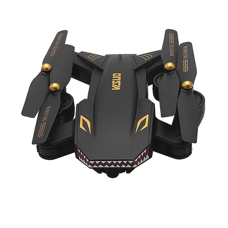 Складной мини Дрон для селфи Visuo XS809S с Wi Fi FPV камерой 0 3 Мп или 2 широкоугольная
