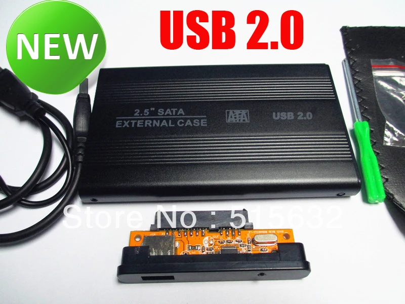 USB 2 0 SATA 5 &quotHD HDD корпус жесткого диска Внешний чехол для ноутбука|drive enclosure|hard disk drive