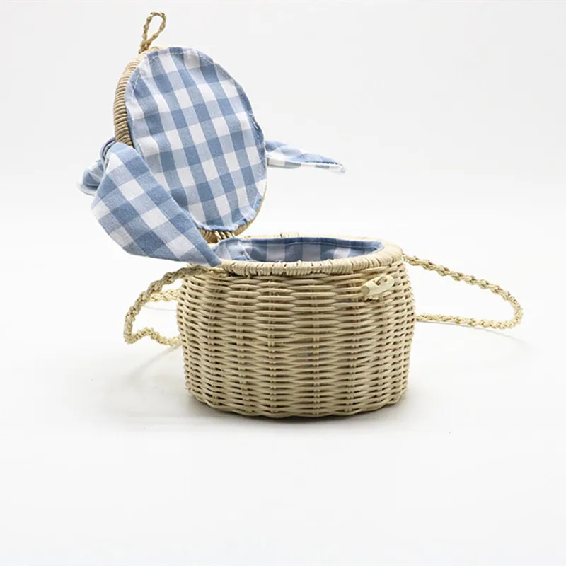 Новая плетеная Сумка из ротанга сумка в сеточку портативный шелковый шарф