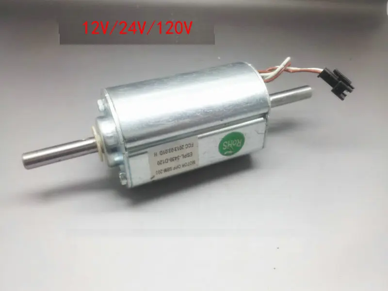 12 В/24 В 30 Вт/65 Вт двигатель постоянного тока с постоянным магнитом двойной