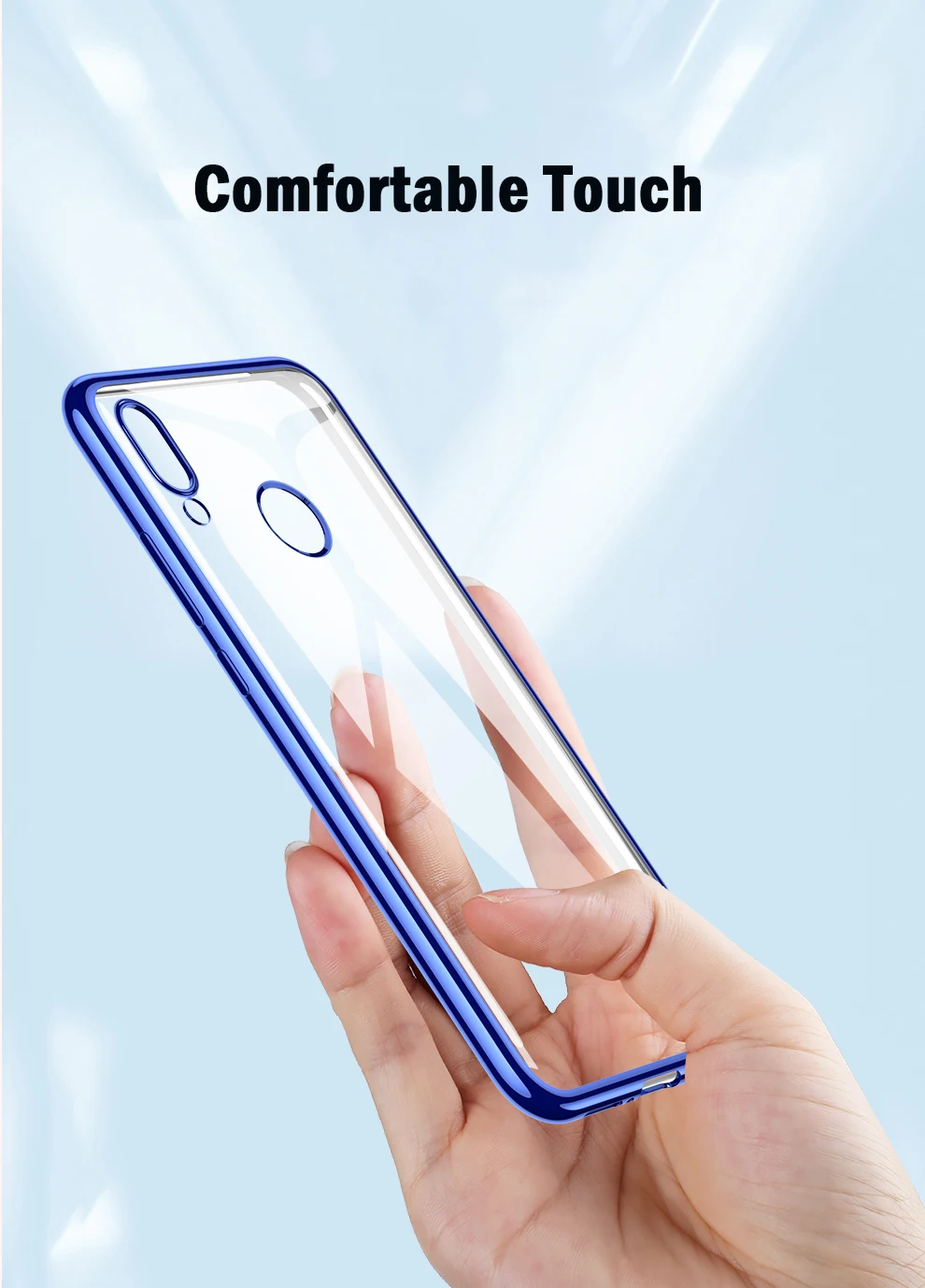 Чехол для huawei Honor 8X, прозрачное покрытие, Мягкая силиконовая задняя крышка для huawei Honor8X 8X Max Lite 8XMax 8C, чехол для телефона