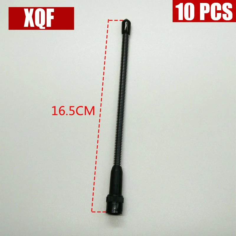 XQF 10 шт. мягкая гибкая УКВ 136 174 МГц BNC портативная радио антенна для Diamond ICOM IC V8 V80 V80E