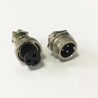 2 pairs rs765 gx12 234567 pin 12mm high quality male female butt joint connector aviation plug circular socketplug