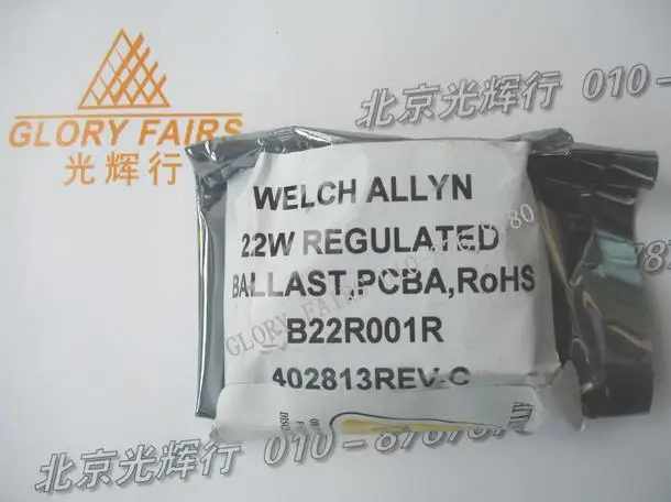 Welch Allyn B22R001R 22 Вт регулируемый электронный балласт для WelchAllyn 20 21 лампа M21E001 09800-U 09800