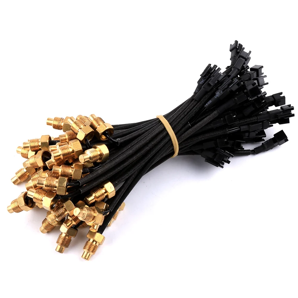 

Motorcycle Digital Thermometer Instrument Humidity Hygrometer Water Temp Temperature Gauge Meter Sensor Connector Pyrometer KOSO