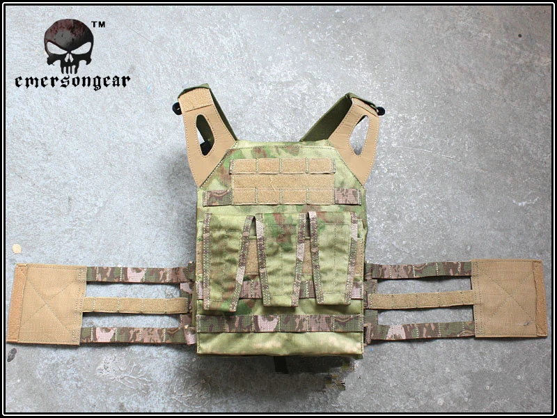 EMERSONN Jumper Plate Carrier NJPC Камуфляжный Жилет Molle жилет для пейнтбола военное снаряжение