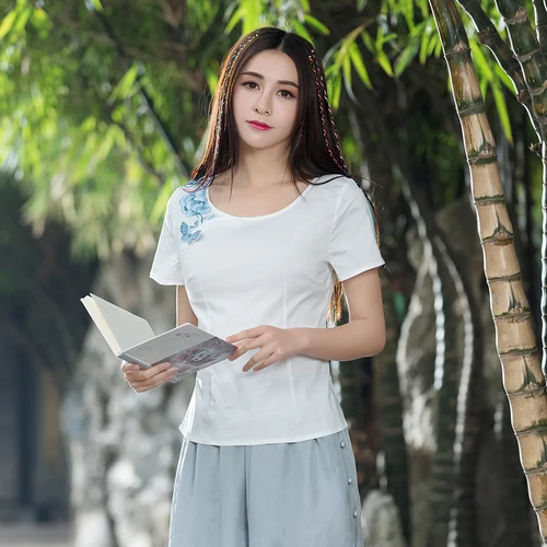 Новинка 2018 летние топы повседневные футболки с коротким рукавом и бабочкой