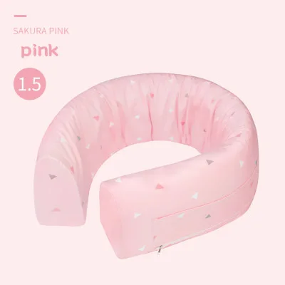 150cm pink Ограждение для детской кровати, детское защитное многофункциональное ограждение, Детские рельсы, безопасные спальные, небьющиеся, 1,5-1,8-2 метра, кровать - Цвет: 150cm pink