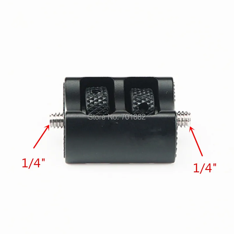Быстроразъемное монтажное основание штекер 1/4 к гнезду или 1/4|mounting screws|tripod mount