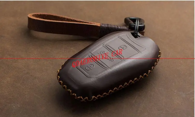 QDAEROHIVE чехол для ключей из натуральной кожи peugeot 308S 408 5008 3008 4008 301 508 | Автомобили и