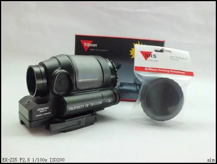 Newest Trijicon SRS Solar Power Style RED Dot Scope/ Weapon Sight Red Sealed Reflex With Rail for Airsoft Softair | Спорт и
