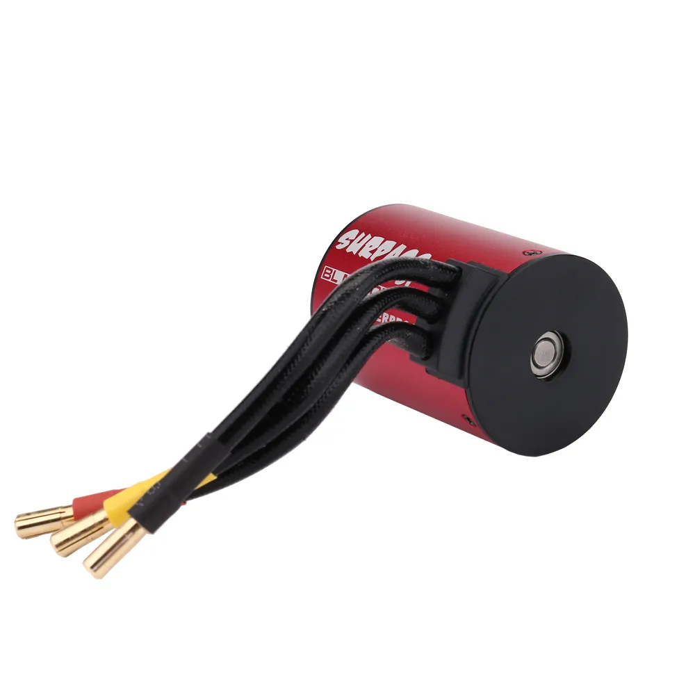 Водонепроницаемый 3650 4300KV бесщеточный мотор + 60A ESC контроллер скорости для 1/10 RC