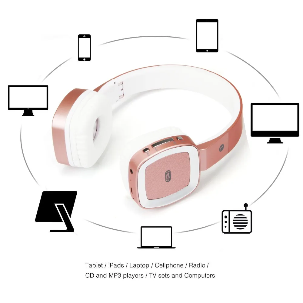 Bluetooth-наушники стерео сабвуфер Bluetooth-гарнитура Беспроводные спортивные наушники