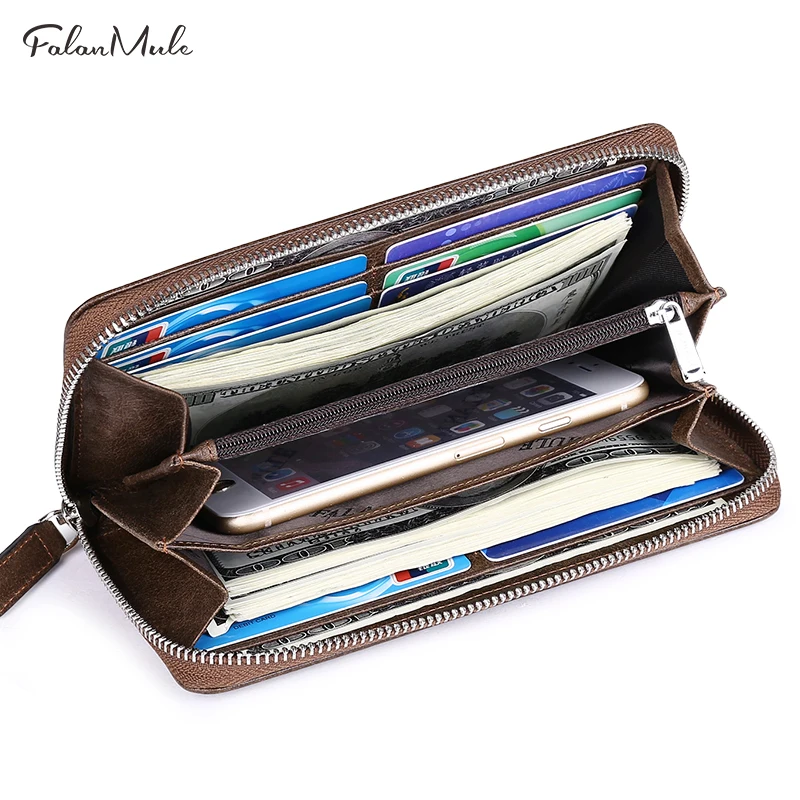 FALAN MULE кошелек маленький кошелек для монет короткие мужские кошельки натуральная кожа мужской кошелек брендовый кошелек Винтажный Мужской кожаный кошелек