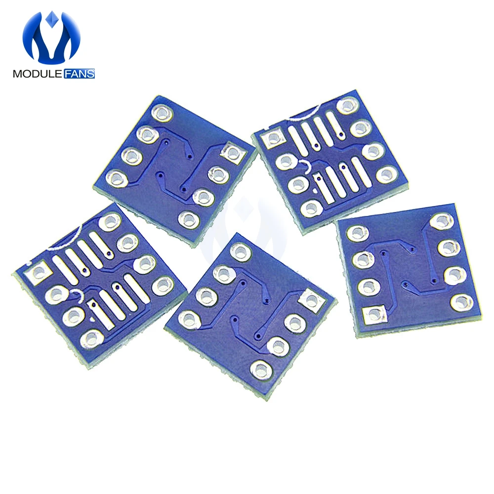 20 шт SOP8 SO8 SOIC8 для DIP8 Interposer доска адаптер для печатной платы пластина