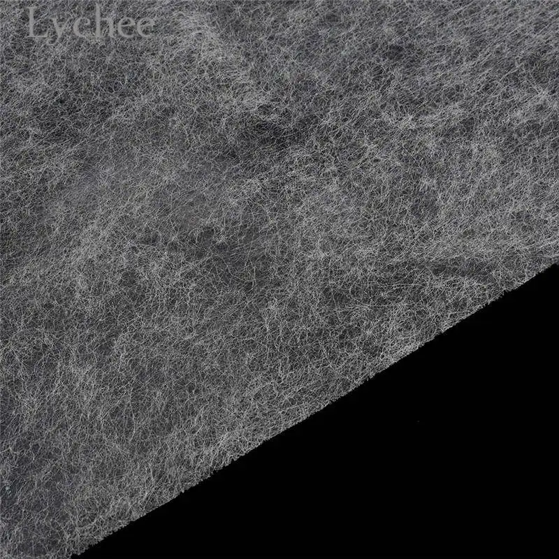 Lychee Life 1,1 м x 1 м белая прокладочная ткань высокого качества, двусторонняя клейкая ткань, швейный материал для гареток - Цвет: 12g