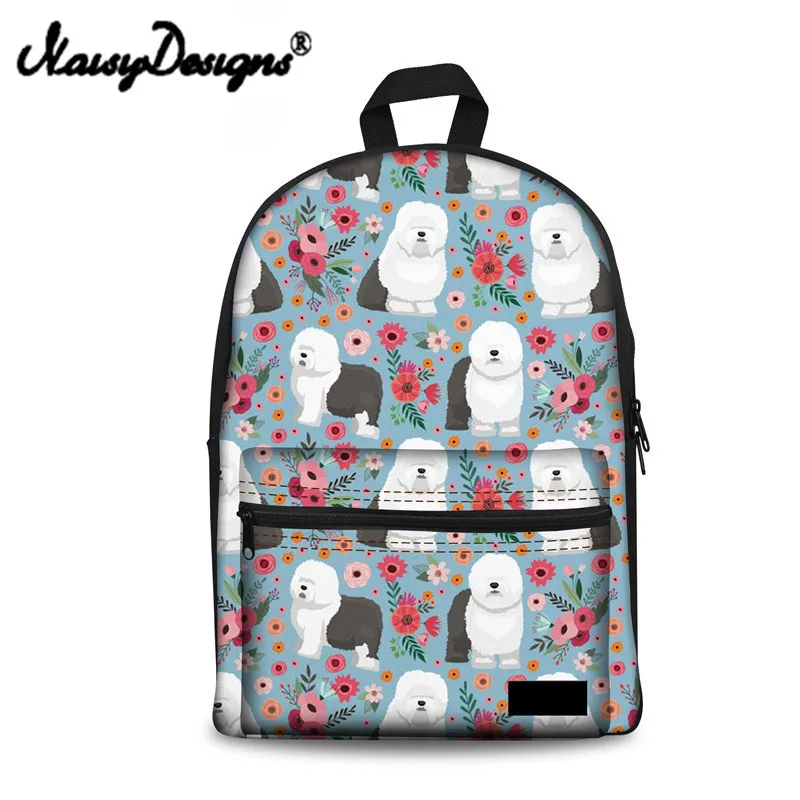 Noisydesigns школьные сумки для девочек подростков с рисунком овечки собаки цветка