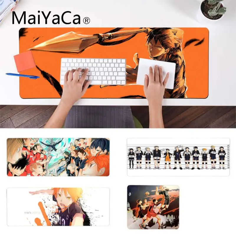 MaiYaCa мой любимый Аниме Haikyuu уникальный настольный коврик игровой для мыши прочный