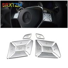 12 шт. наклейки на панель рулевого колеса консоли Mercedes Benz A B W176 W246 C