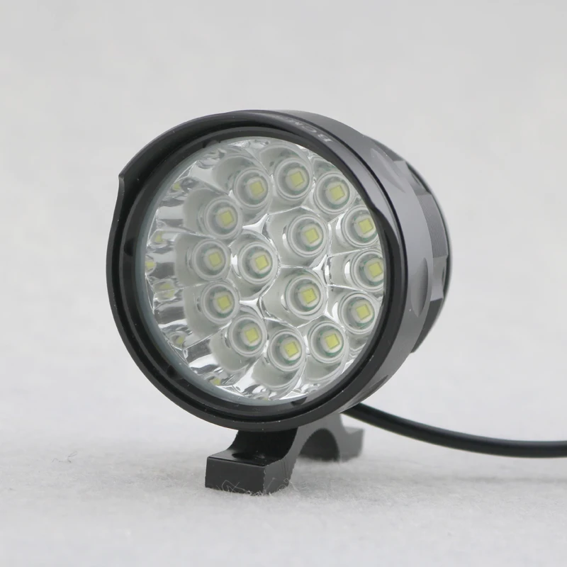 25000LM перезаряжаемый светодиодный фонарь для велосипеда 15x Cree XML T6 передняя фара