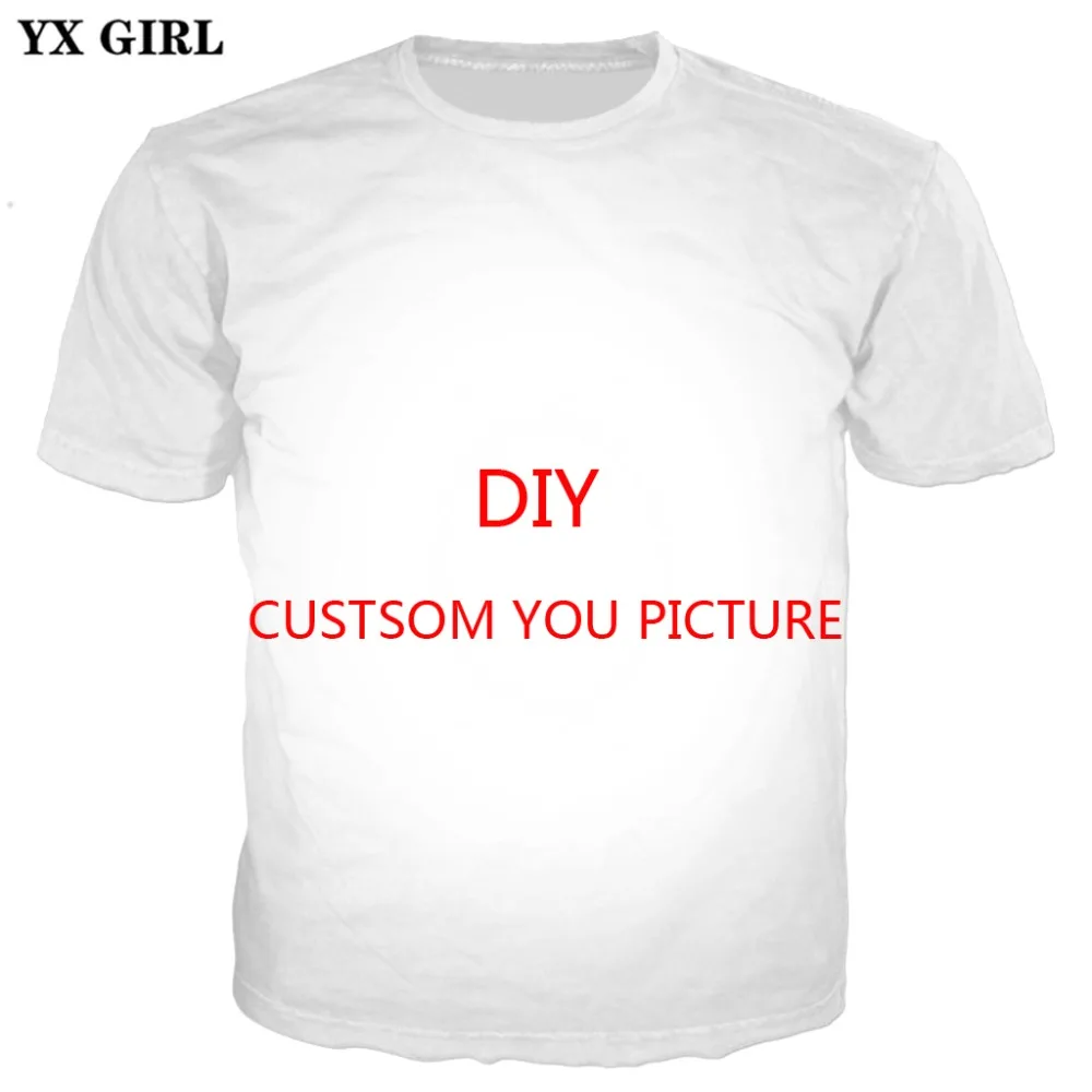 

YX GIRL Custom 3D All Over Printed T Shirts Summer Street Style Hip Hop Short Sleeve Clothing Tops Tee Women Men Dropshiping