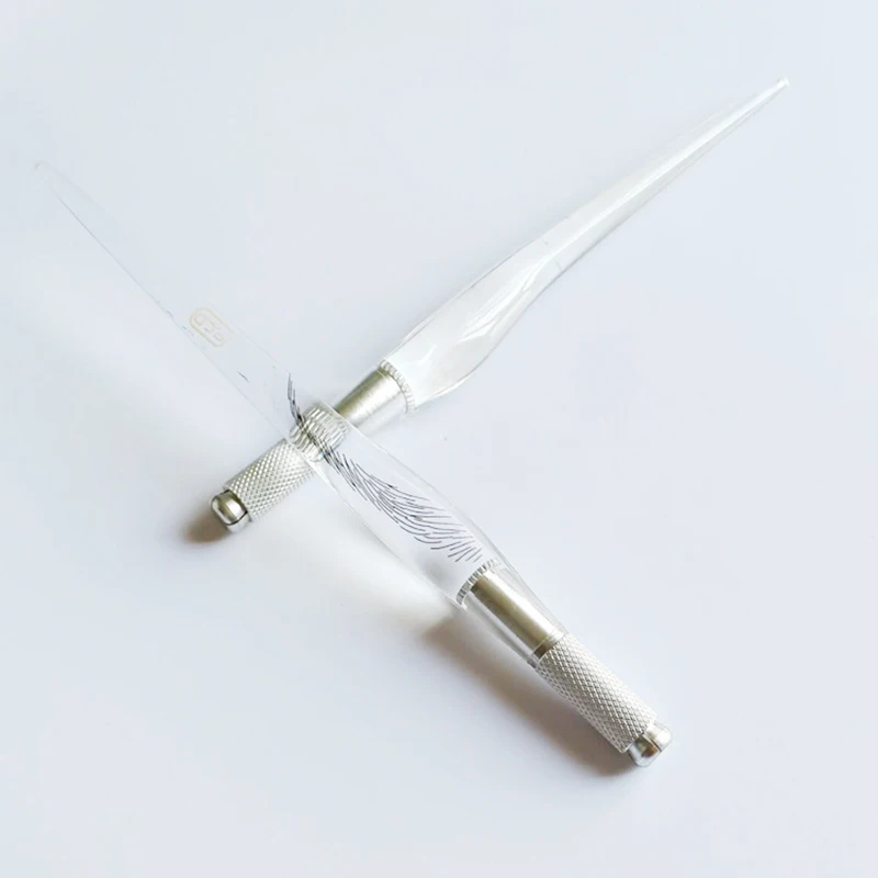 Ручка для татуировки PCD с кристаллами 20 шт. ручка микроблейдинга бровей