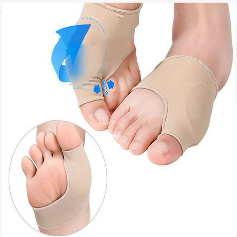 Педикюрная дышащая ткань Hallux Vagus Pro Guard Day Bunion Protector боковая силиконовая подкладка