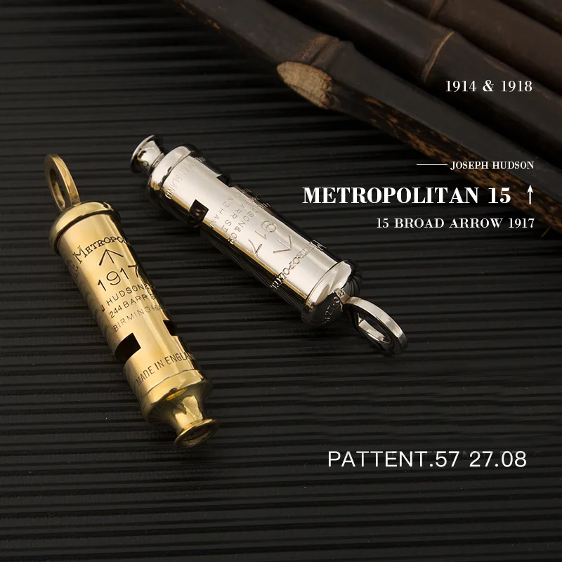 ACME 1917 War Memorial Edition Metal Retro Collection Whistle Fashion Necklace Pendant Sound Clear and loud Survival | Спорт и