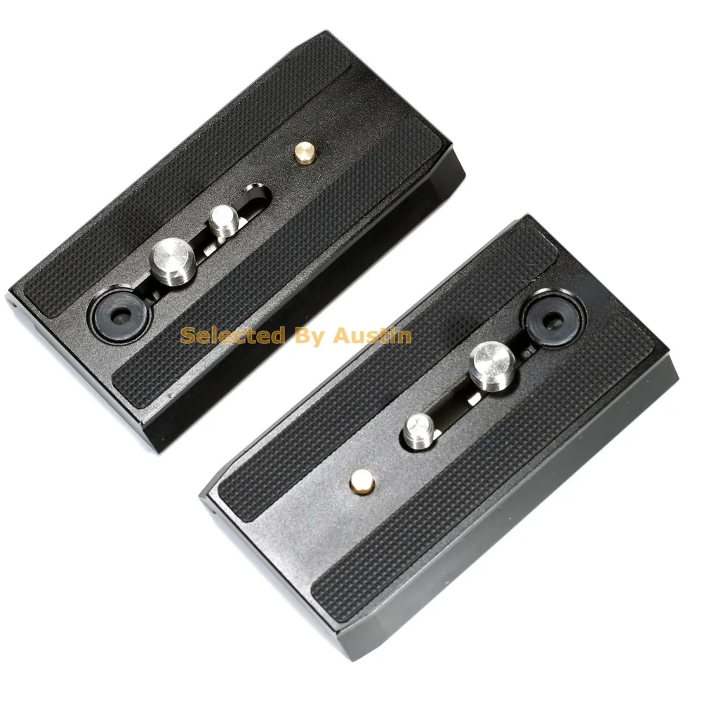 

2 X 501PL Sliding Quick Release QR Plate For Manfrotto 501HDV 503HDV 701HDV MH055M0-Q5