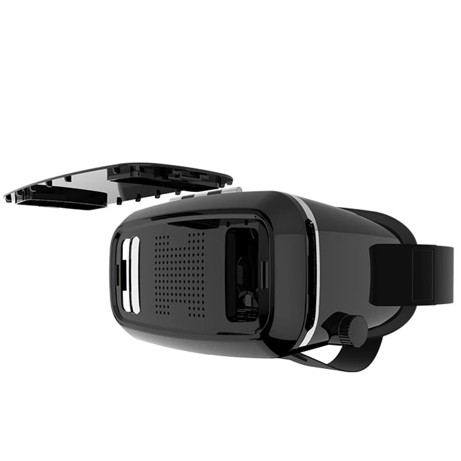 2017 VR shinecon Pro версия Google Cardboard виртуальной реальности 3D очки + умный Bluetooth