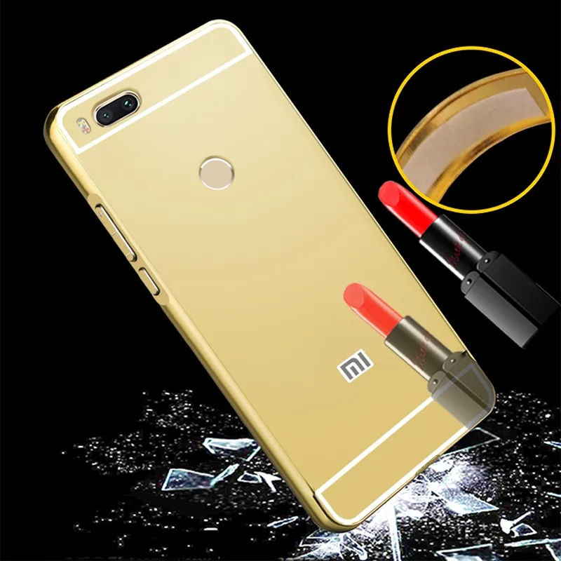 Роскошный Золотой зеркальный чехол для xiaomi redmi 3 S/4X/4A/5A/Note 4X/redmi 4Pro, алюминиевая металлическая рамка, набор, горячий чехол для телефона, Fundas чехол