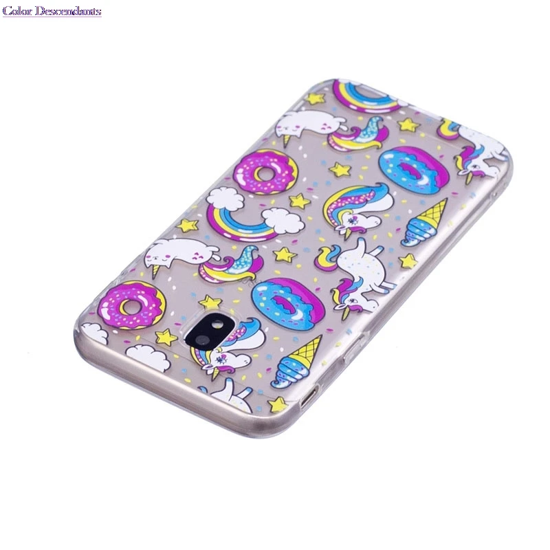 Чехол для Samsung Galaxy J5 2017 J530F/DS SM-J530F/DS J530F SM-J530F окрашенный TPU телефон силиконовые