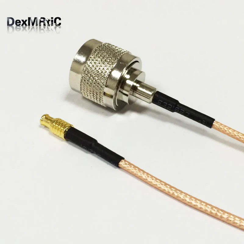 N Тип штекер переключатель MCX Мужской прямой кабель Пигтейл RG316 15 см 6 дюймов для