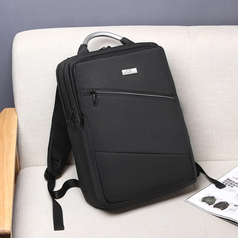 Вместительный деловой рюкзак для мужчин водонепроницаемая сумка ноутбука