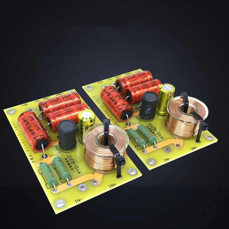 Оливковый разделитель частоты с 2 звуковыми колонками последней версии