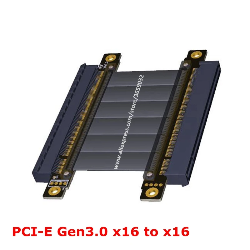 Переходник PCIE Gen3.0 от 16x до 128G/bps female графическая карта pci e PCI E express Riser card x16