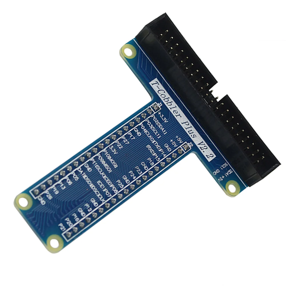 Elisona T тип GPIO Плата расширения DIY макетная плата 40Pin плоский ленточный кабель 65 шт.