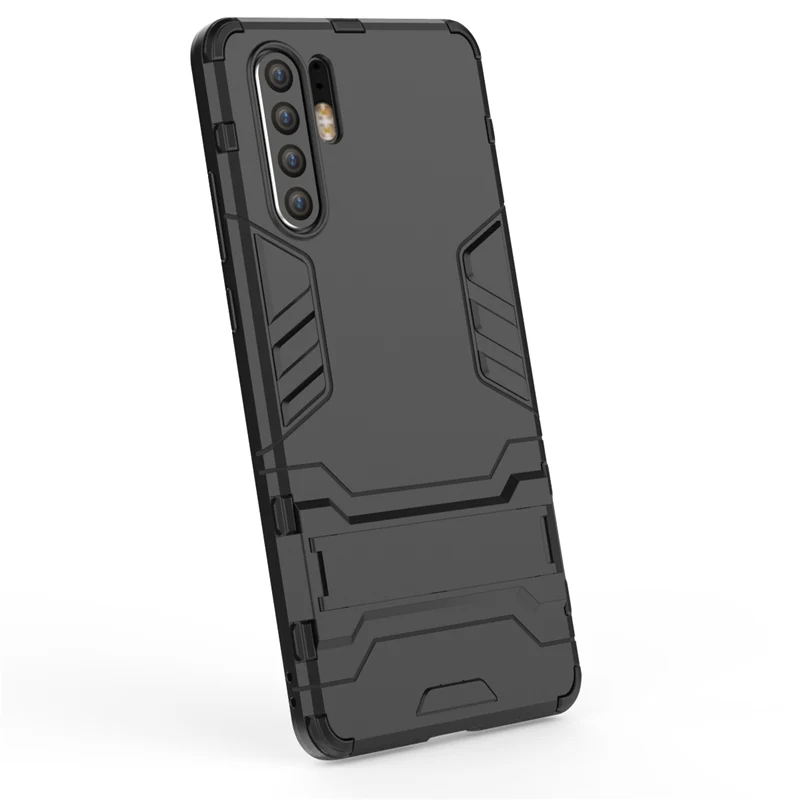 Противоударный армированный жесткий чехол для Huawei P30 Pro силиконовый гибридный