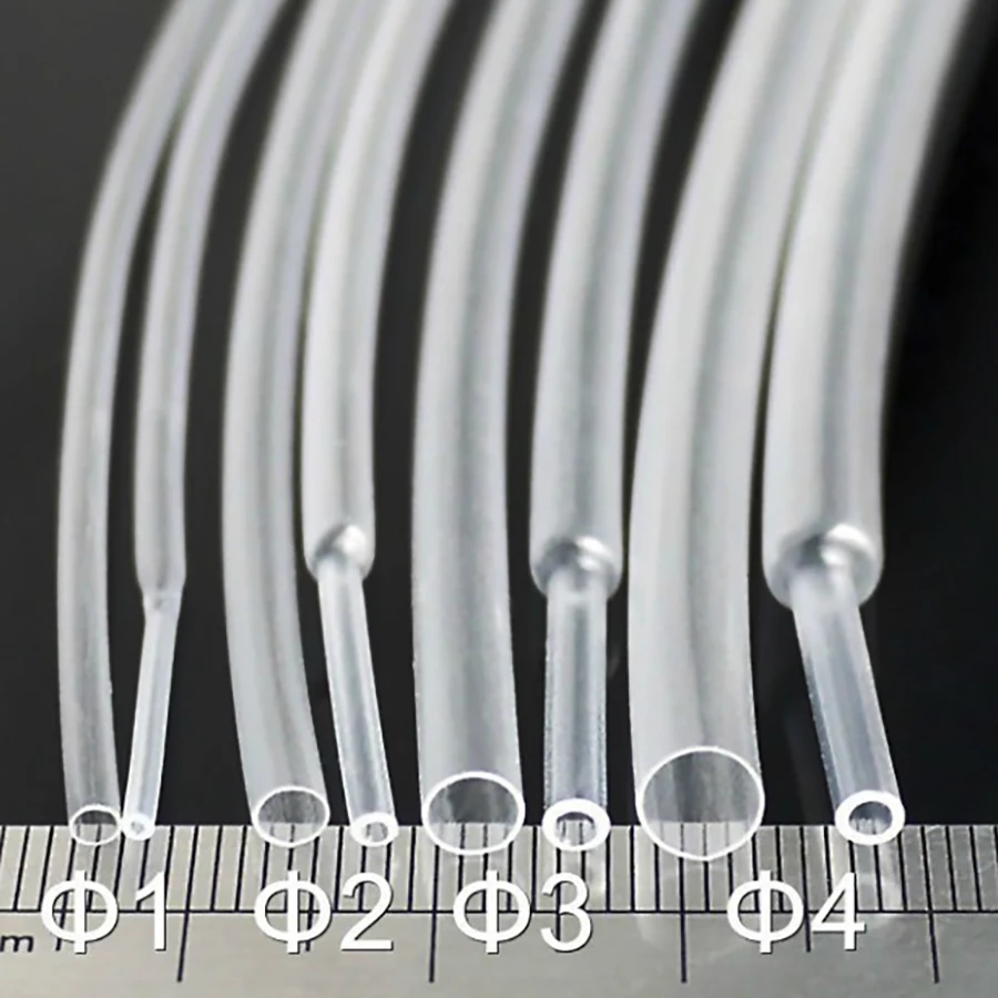 1 Meter 2:1 Transparent Clear 2mm 3mm 4mm 5mm 6mm 8mm 10mm Heat Shrink Heatshrink Tubing Tube Sleeving Wrap Wire | Обустройство дома