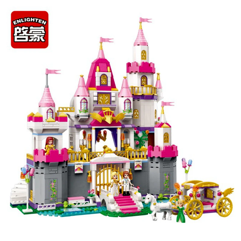 2612 940 шт. конструктор для девочек Dream Town модель комплект блоки кирпичи игрушки
