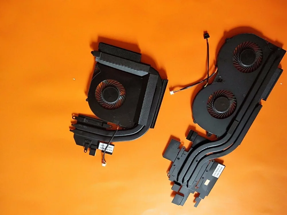 Новинка для clevo P950hp ER HR P955ER cpu fan + GPU heatsink 3 провода|Охлаждающие подставки ноутбуков|