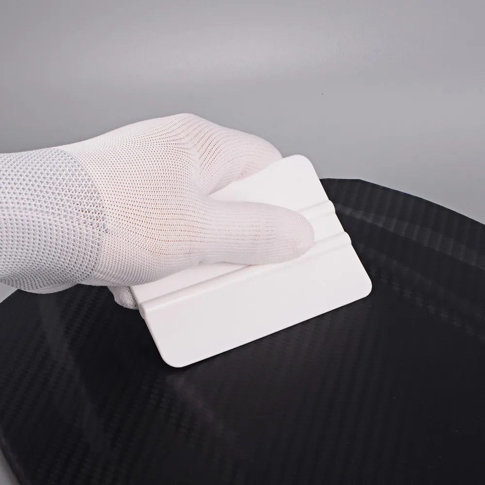 FOSHIO белый виниловый скребок из углеродного волокна пленка инструмент для